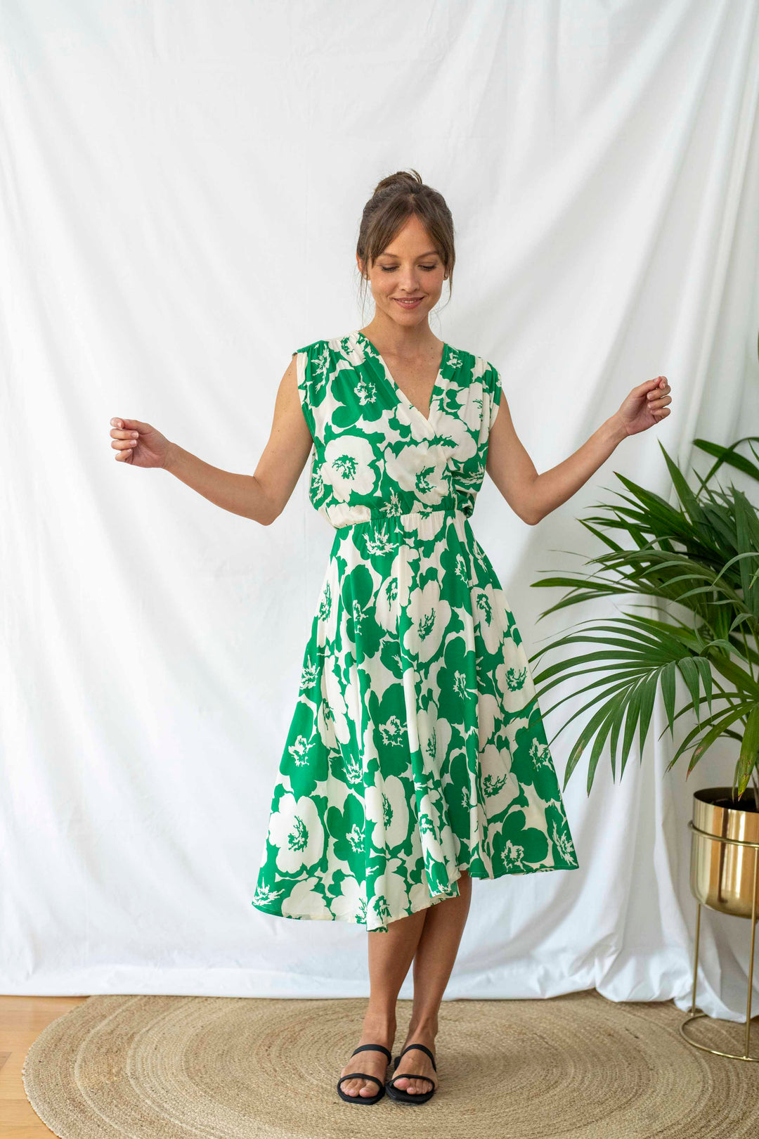 Retro Green 50s Dress ZIKGER BY ZICHRINI GER Retro Green 50s Dress ZIKGER BY ZICHRINI GER