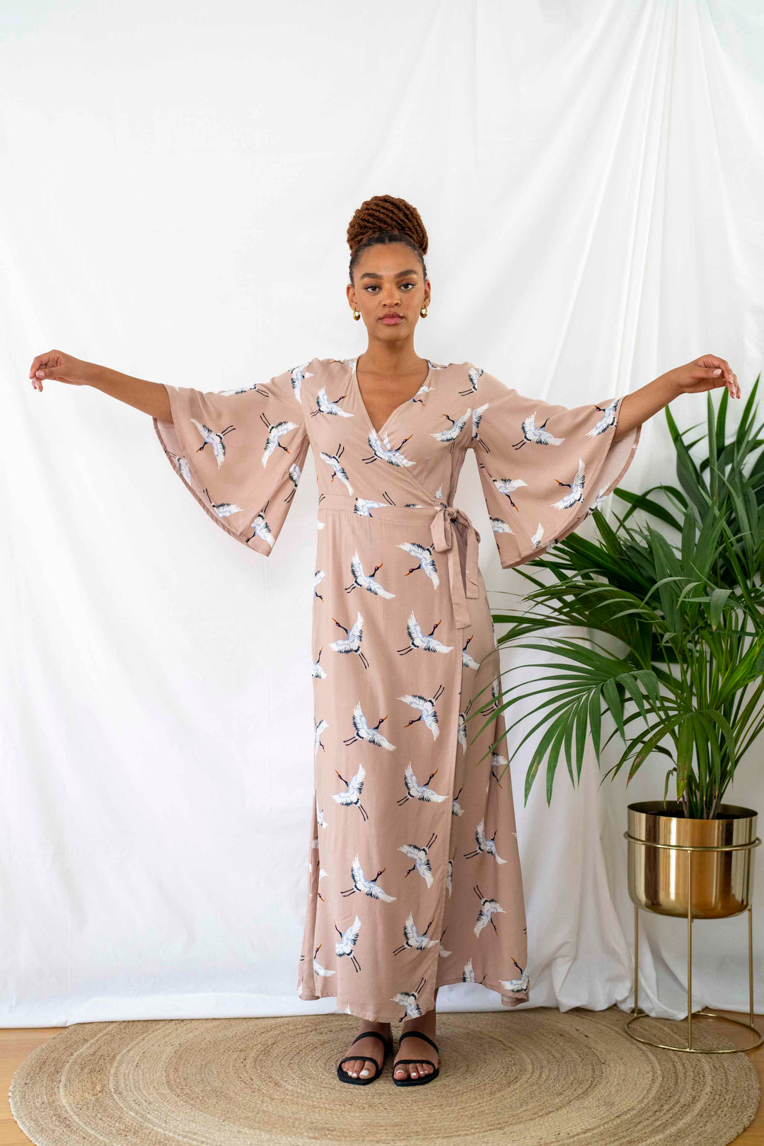 Kimono Maxi Dress – ZIKGER BY ZICHRINI GER